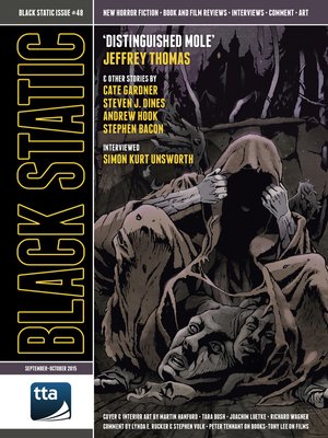 cover image of Black Static #48 (September-October 2015)